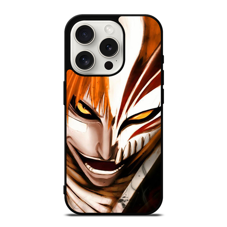 KUROSAKI ICHIGO BLEACH FACE iPhone 15 Pro Case Cover