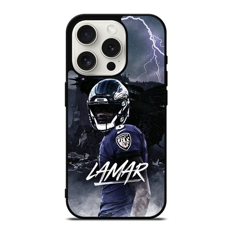LAMAR JACKSON 1 iPhone 15 Pro Case Cover