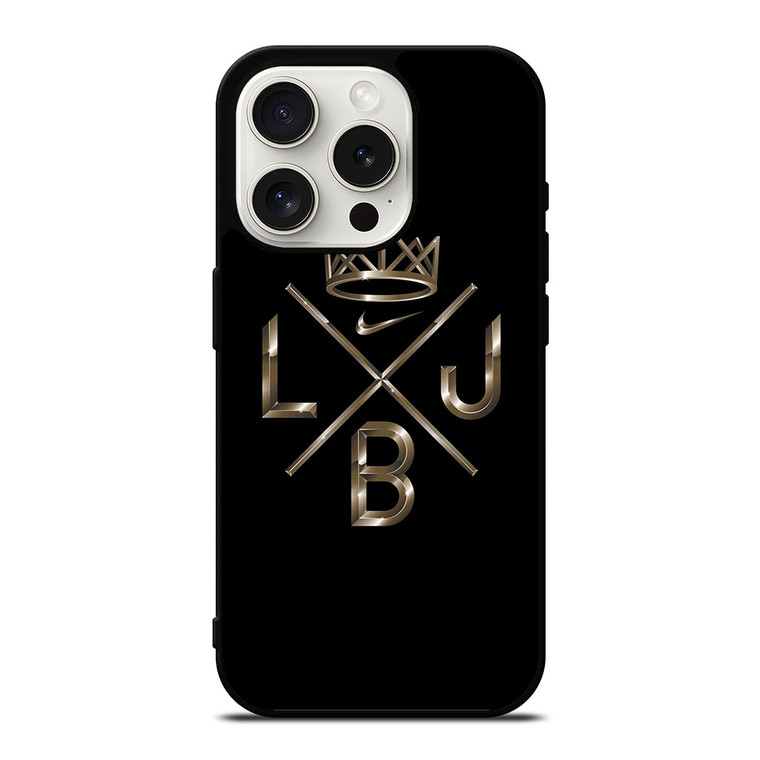 LEBRON JAMES KING LOGO iPhone 15 Pro Case Cover