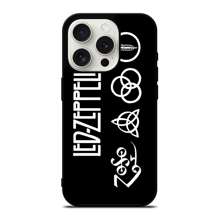 LED ZEPPELIN 3 iPhone 15 Pro Case Cover