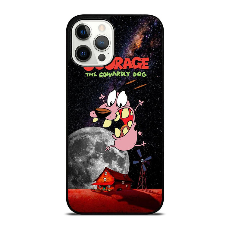 COURAGE THE COWARDLY DOG SPACE iPhone 12 Pro Max Case Cover