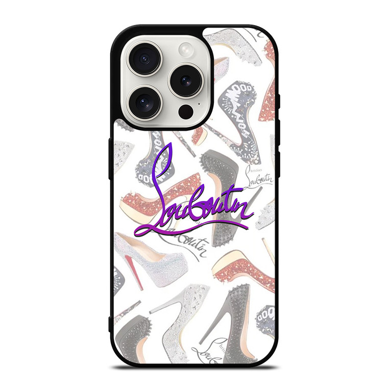 LOUBOUTIN SHOES ICON iPhone 15 Pro Case Cover