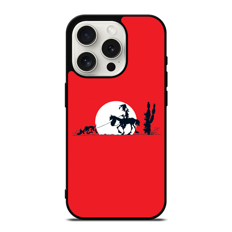 LUCKY LUKE AND HORSE iPhone 15 Pro Case Cover