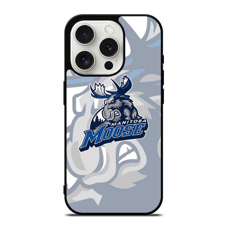 MANITOBA MOOSE NHL LOGO 2 iPhone 15 Pro Case Cover