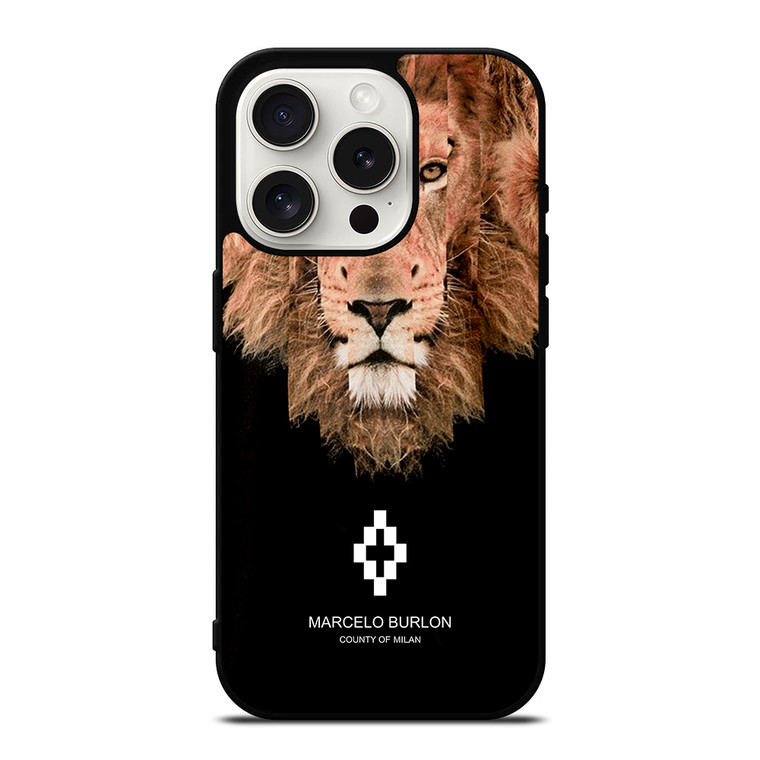 MARCELO BURLON LION iPhone 15 Pro Case Cover