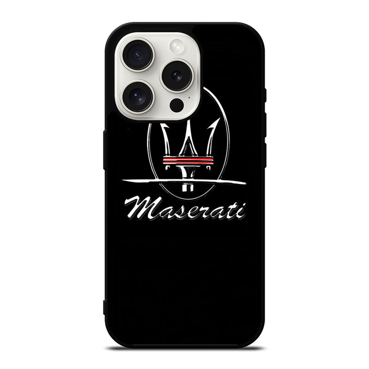 MASERATI NEW LOGO iPhone 15 Pro Case Cover