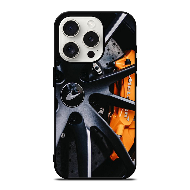 MCLAREN LOGO RIM iPhone 15 Pro Case Cover MCLAREN LOGO RIM iPhone 15 Pro Case Cover