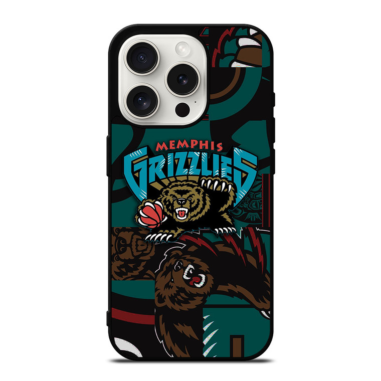 MEMPHIS GRIZZLIES NBA iPhone 15 Pro Case Cover