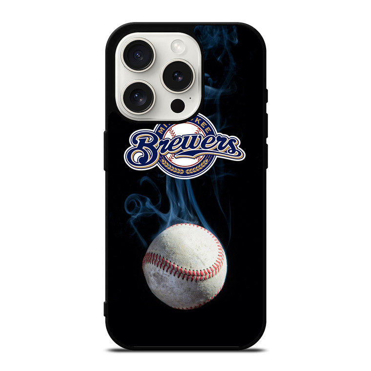 MILWAUKEE BREWERS BALL iPhone 15 Pro Case Cover MILWAUKEE BREWERS BALL iPhone 15 Pro Case Cover