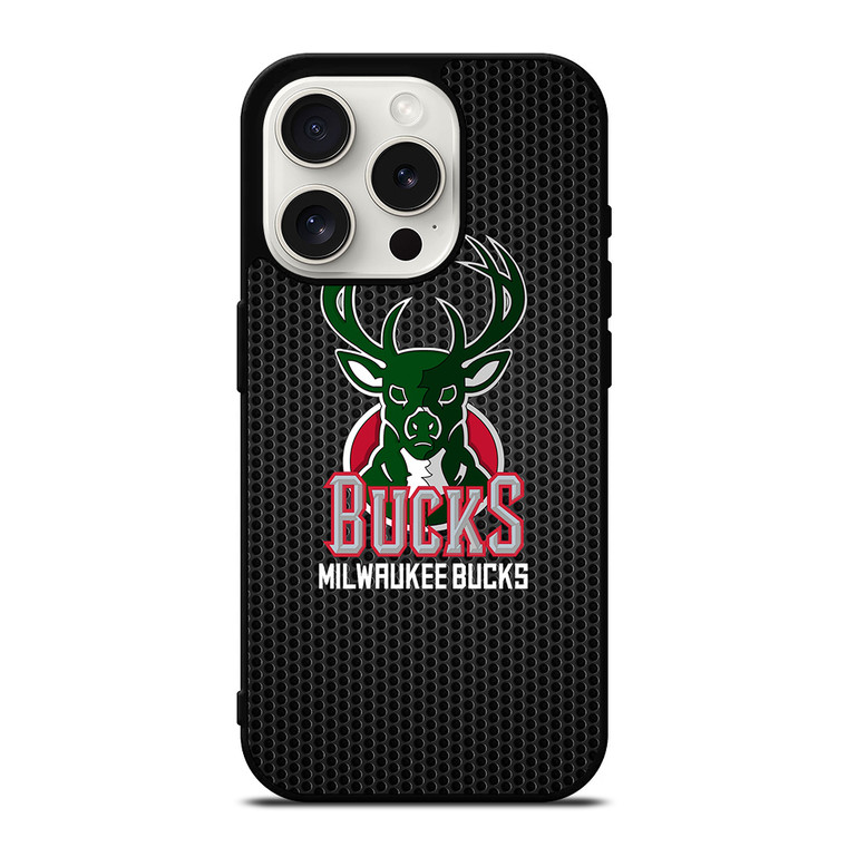 MILWAUKEE BUCKS PLATE LOGO iPhone 15 Pro Case Cover