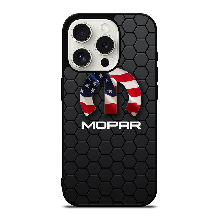 MOPAR AMERICAN LOGO iPhone 15 Pro Case Cover