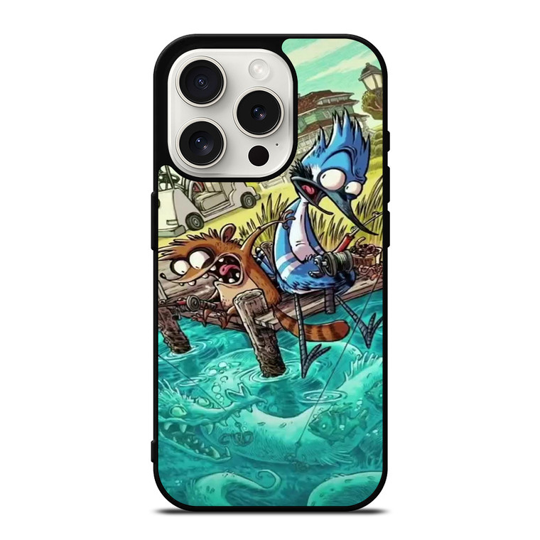 MORDECAI RIGBY CARTOON SERIES iPhone 15 Pro Case Cover