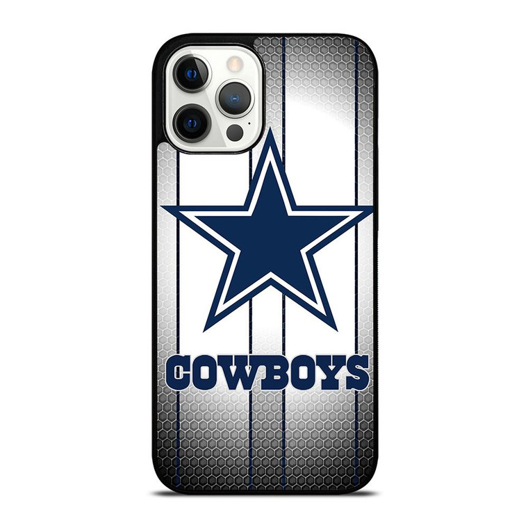 DALLAS COWBOYS SILVER METAL iPhone 12 Pro Max Case Cover