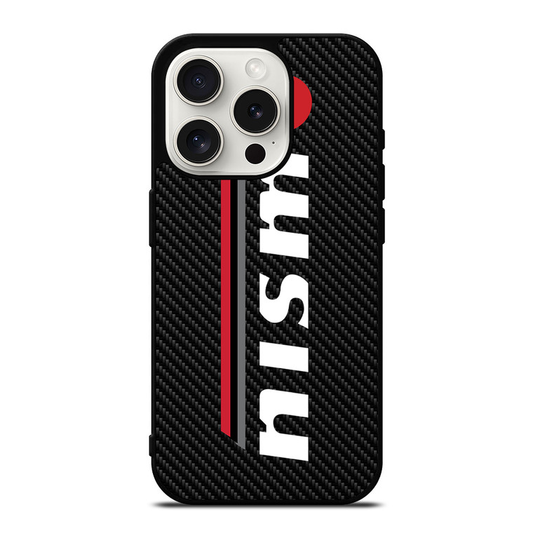 NISSAN NISMO LOGO CARBON iPhone 15 Pro Case Cover