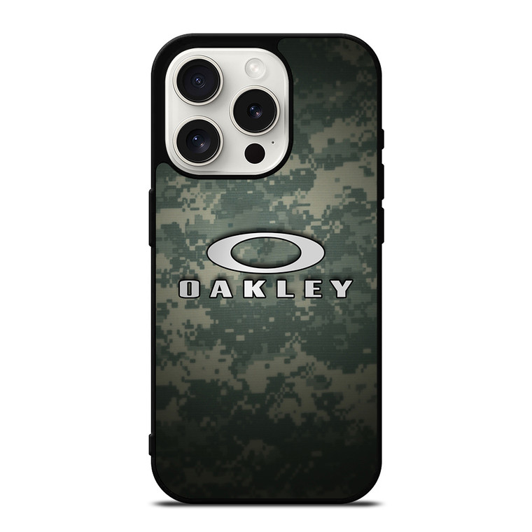 OAKLEY CAMO LOGO iPhone 15 Pro Case Cover