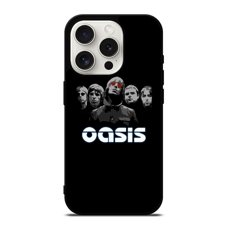 OASIS GROUP BAND iPhone 15 Pro Case Cover