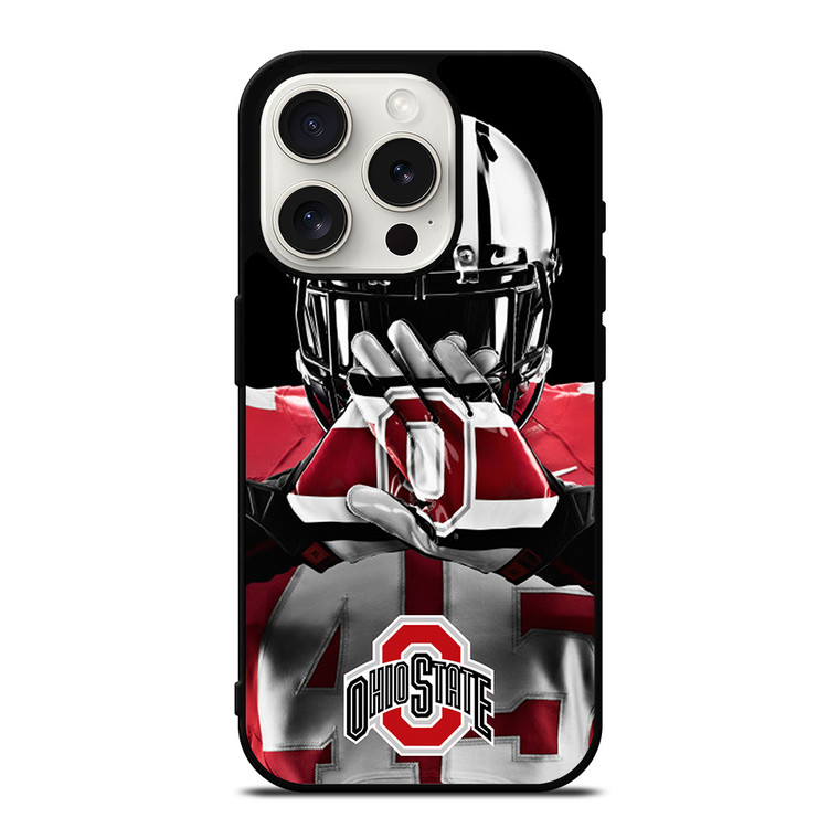 OHIO STATE 3 iPhone 15 Pro Case Cover