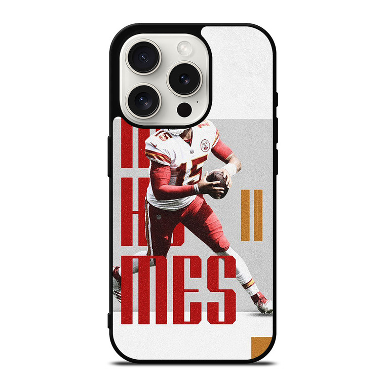 PATRICK MAHOMES KC CHIEFS 15 iPhone 15 Pro Case Cover PATRICK MAHOMES KC CHIEFS 15 iPhone 15 Pro Case Cover