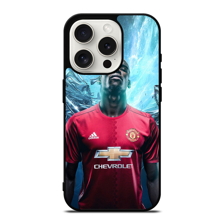 PAUL POGBA UNITED iPhone 15 Pro Case Cover