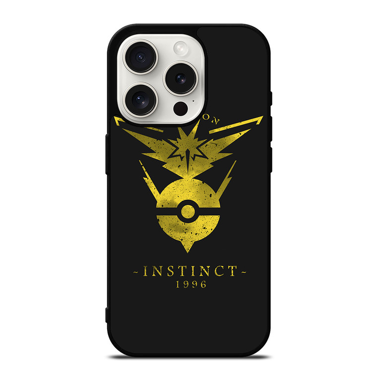 POKEMON GO TEAM INSTINCT 3 iPhone 15 Pro Case Cover