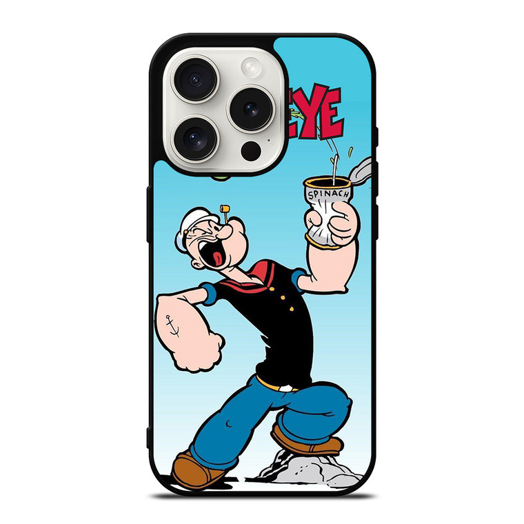 POPEYE SPINACH iPhone 15 Pro Case Cover