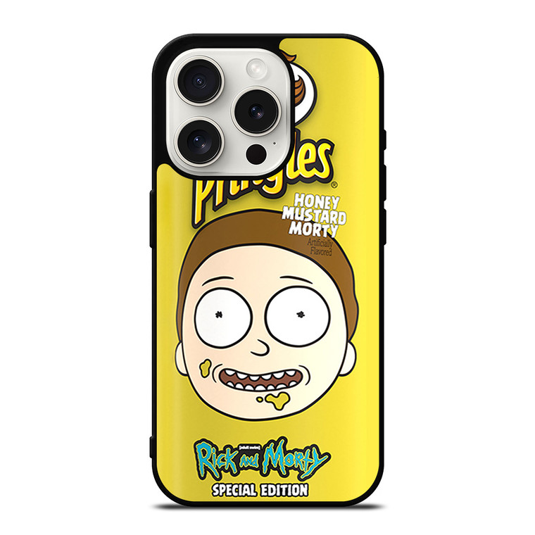 PRINGLES POTATO CHIPS RICK AND MORTY iPhone 15 Pro Case Cover