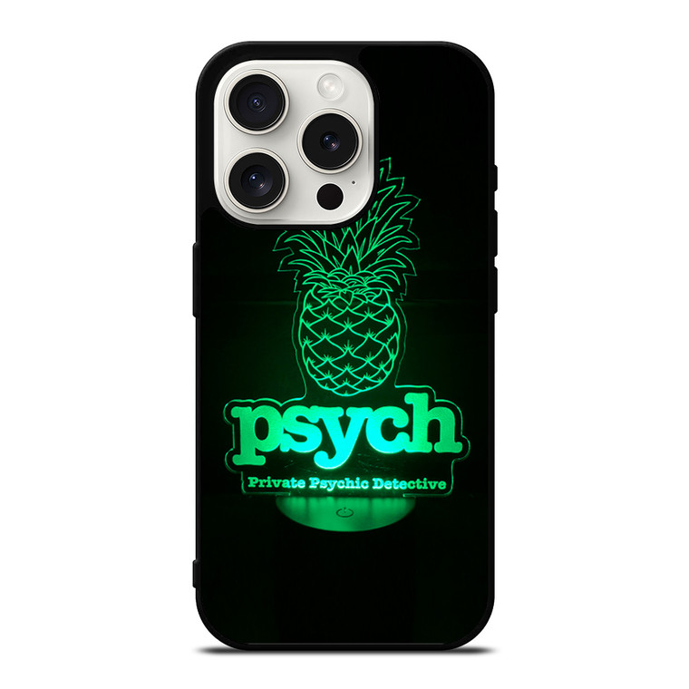 PSYCH PINEAPPLE LIGHT iPhone 15 Pro Case Cover