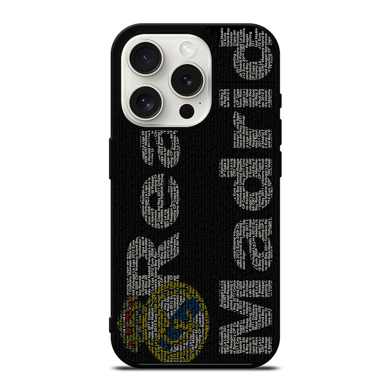 REAL MADRID FC iPhone 15 Pro Case Cover