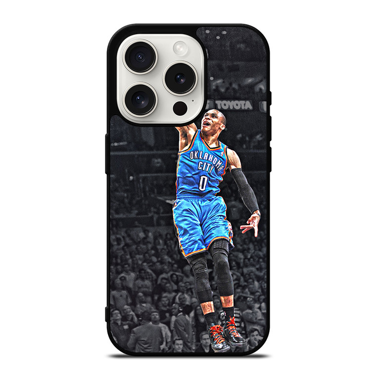 RUSSELL WESTBROOK DUNK 2 iPhone 15 Pro Case Cover