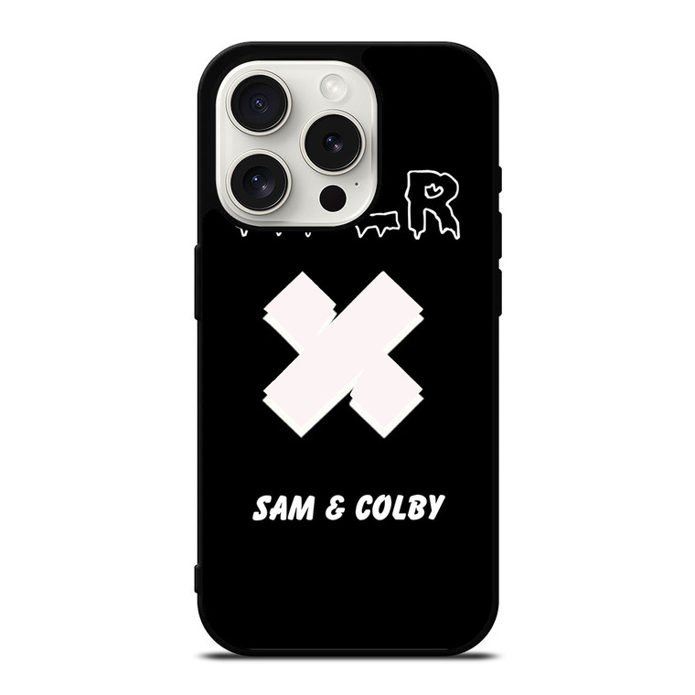 SAM AND COLBY XPLR X LOGO iPhone 15 Pro Case Cover