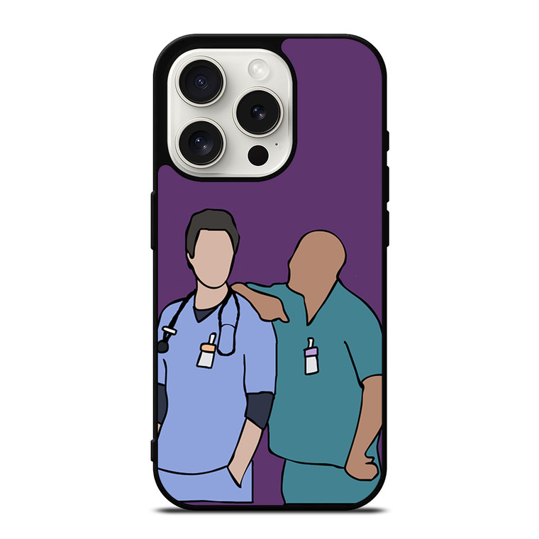 SCRUBS TURK AND JD iPhone 15 Pro Case Cover