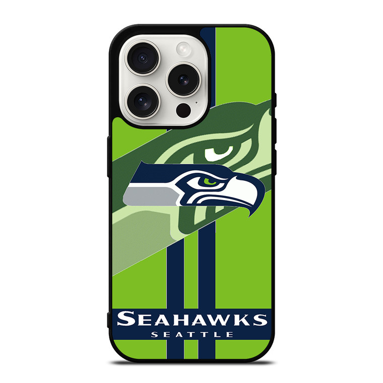 SEATTLE SEAHAWKS iPhone 15 Pro Case Cover