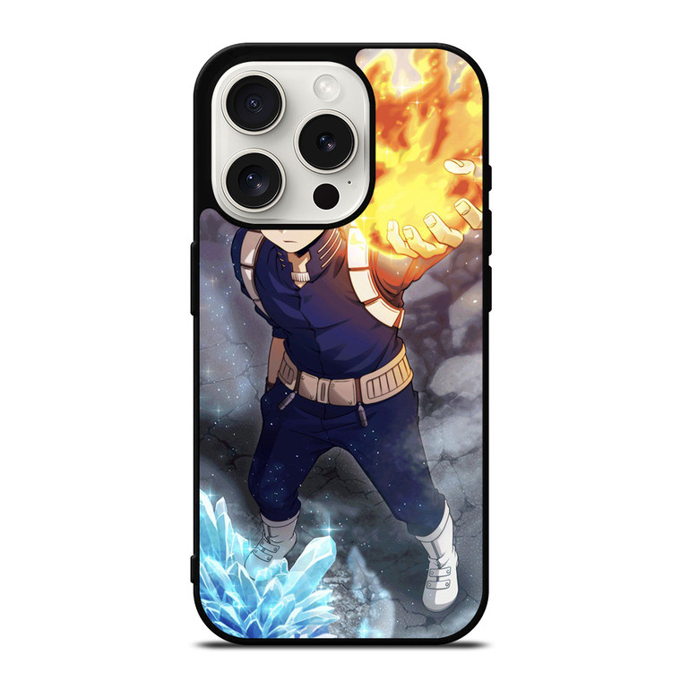 SHOTO TODOROKI MY HERO ACADEMIA ANIME iPhone 15 Pro Case Cover