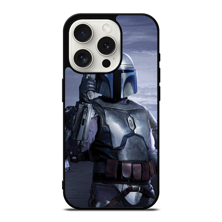 STAR WARS BOBA FETT MANDALORIAN 1 iPhone 15 Pro Case Cover