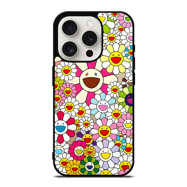 TAKASHI MURAKAMI FLOWERS 1 iPhone 15 Pro Case Cover