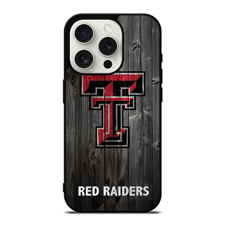 TEXAS TECH TTU iPhone 15 Pro Case Cover