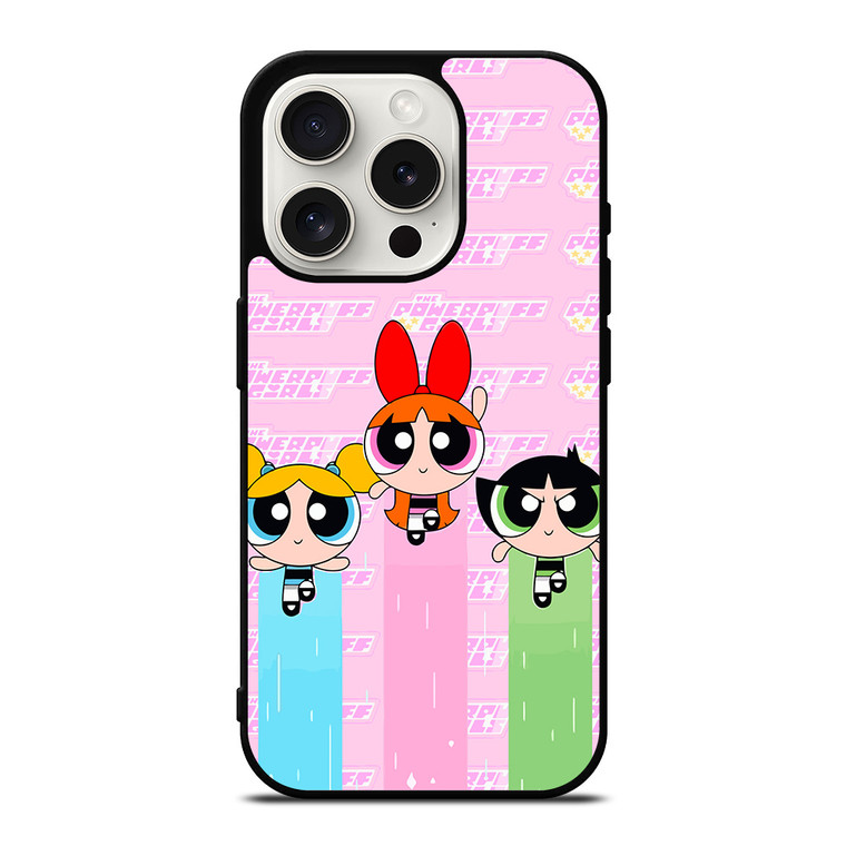THE POWERPUFF GIRLS CUTE iPhone 15 Pro Case Cover