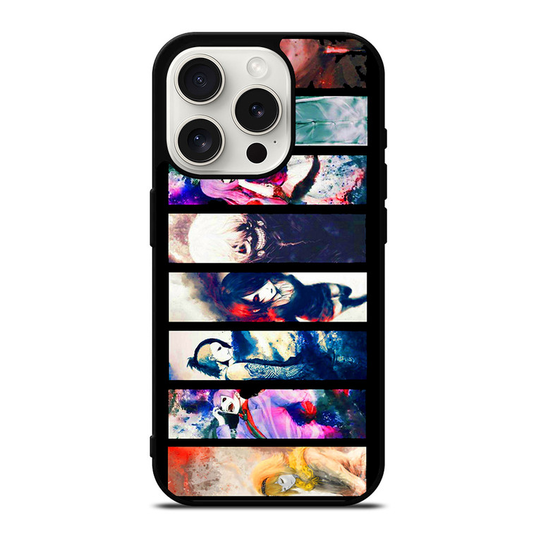 TOKYO GHOUL CHARACTER iPhone 15 Pro Case Cover