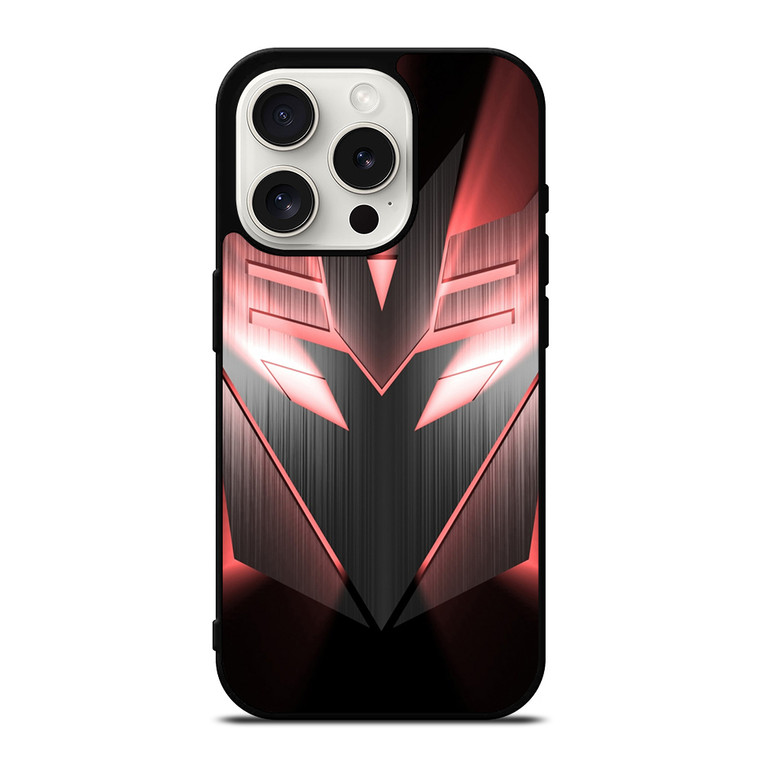 TRANSFORMERS DECEPTICONS LOGO 2 iPhone 15 Pro Case Cover