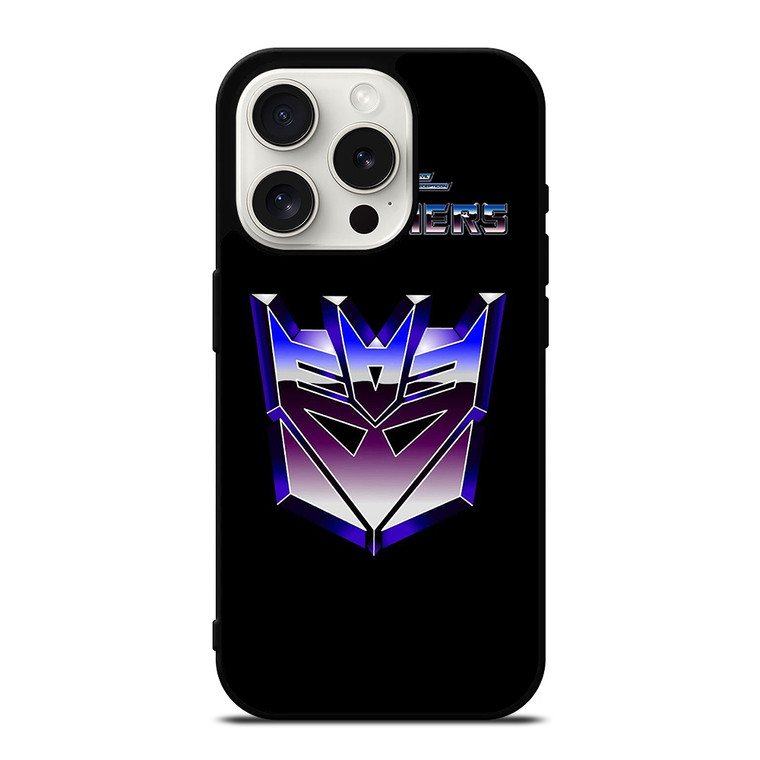 TRANSFORMERS DECEPTICONS LOGO iPhone 15 Pro Case Cover