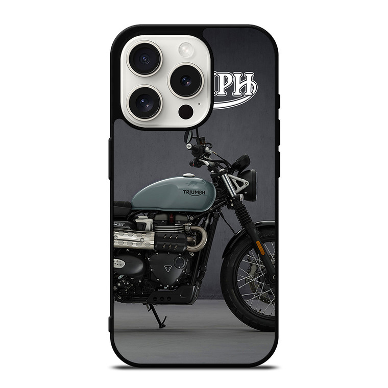 TRIUMPH MOTORCYCLE LOGO iPhone 15 Pro Case Cover