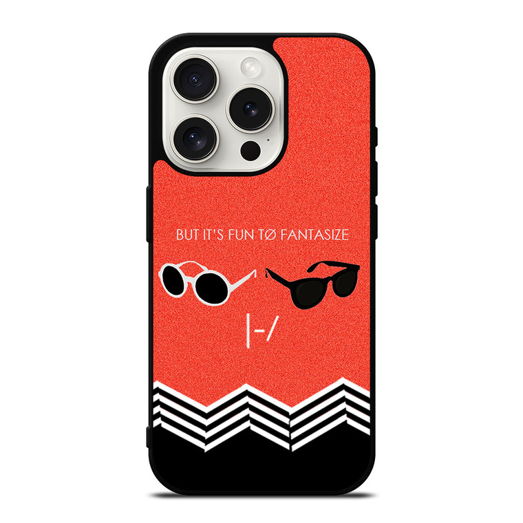 TWENTY ONE PILOTS GLASSES iPhone 15 Pro Case Cover