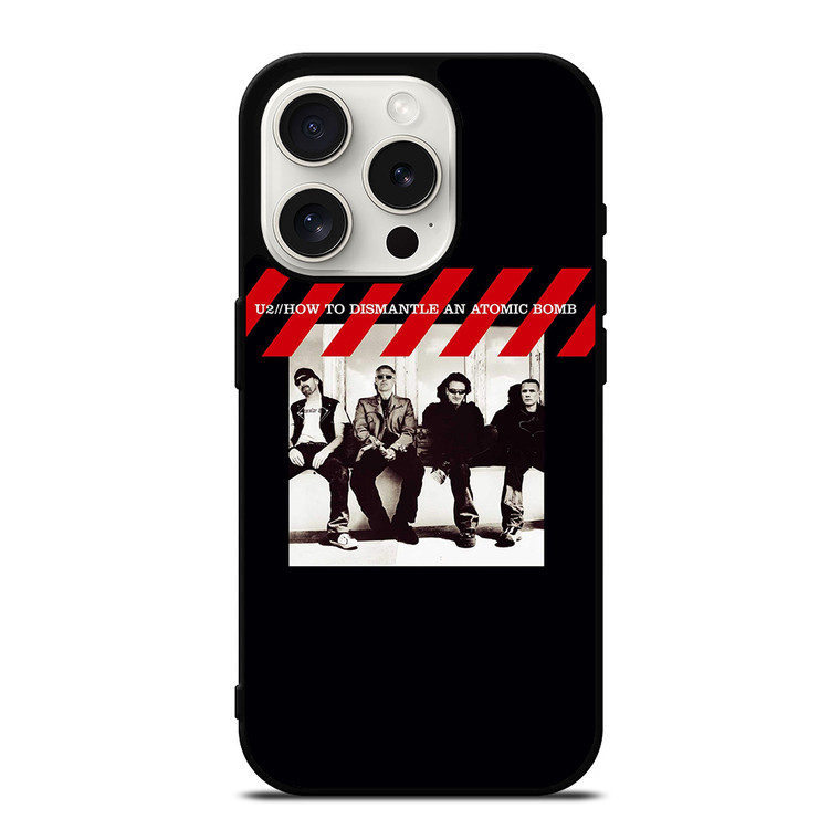 U2 BAND iPhone 15 Pro Case Cover