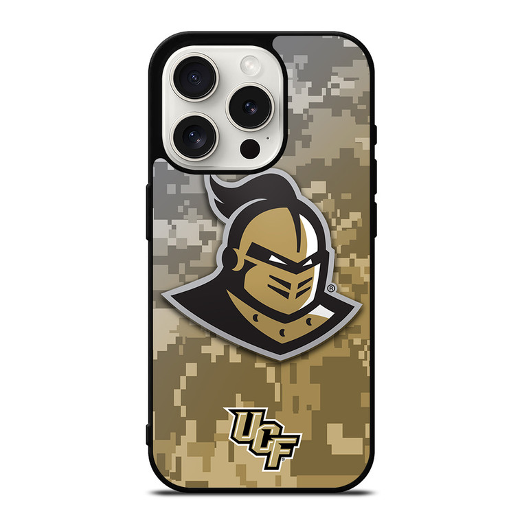 UCF KNIGHTS CAMO iPhone 15 Pro Case Cover
