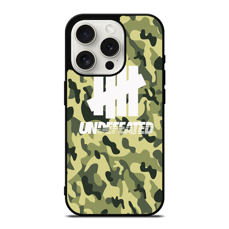 UNDEFEATED BAPE CAMO iPhone 15 Pro Case Cover