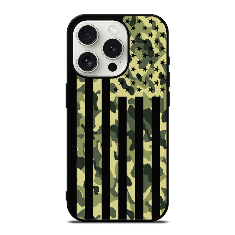 USA ARMY CAMO iPhone 15 Pro Case Cover