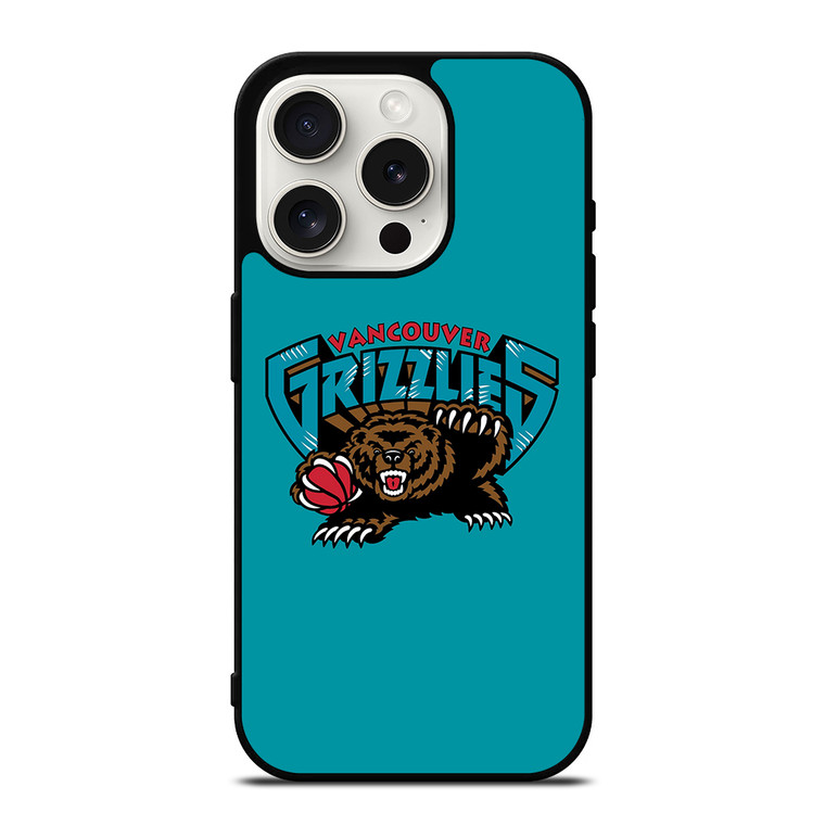 VANCOUVER GRIZZLIES LOGO iPhone 15 Pro Case Cover VANCOUVER GRIZZLIES LOGO iPhone 15 Pro Case Cover