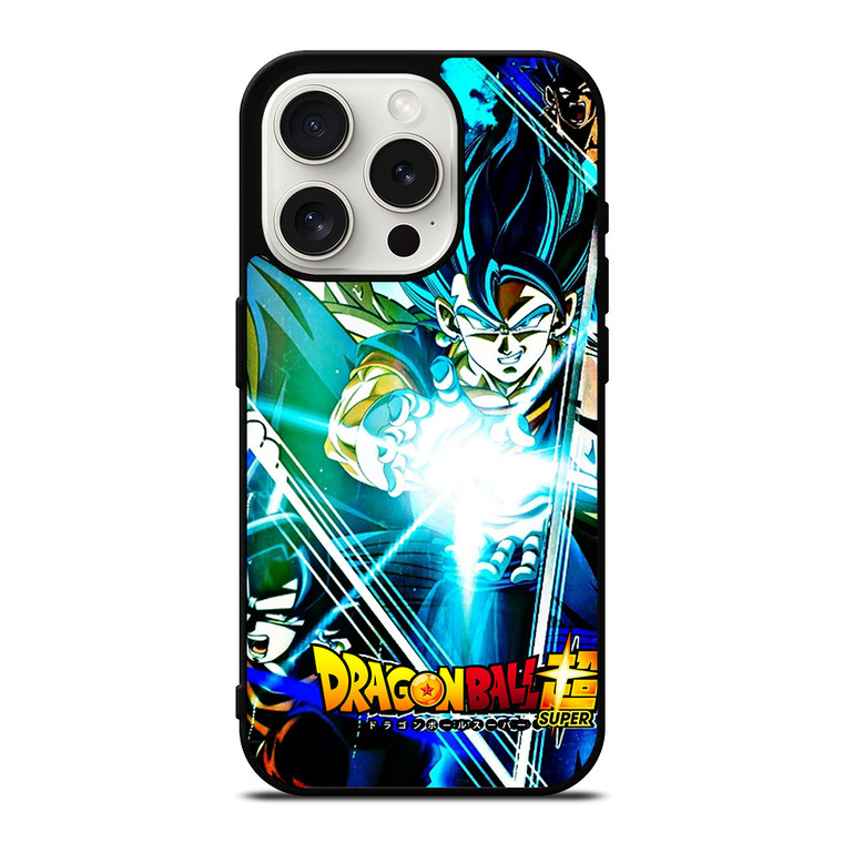 VEGITO BLUE SUPER SAIYAN COLLAGE iPhone 15 Pro Case Cover