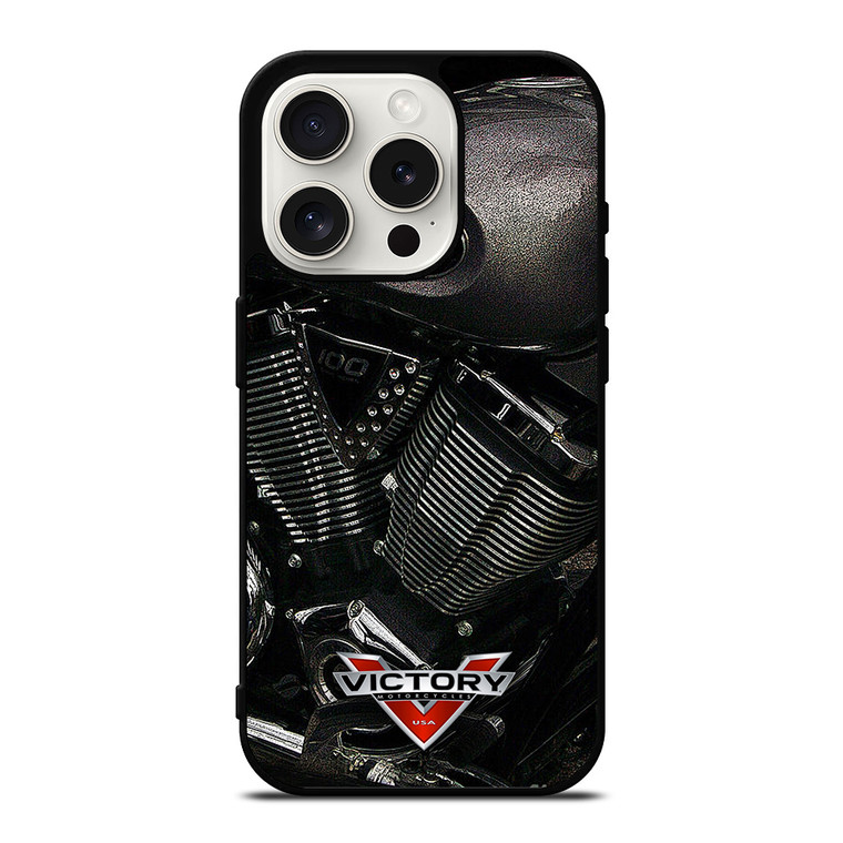 VICTORY MOTORCYCLES ENGINE iPhone 15 Pro Case Cover
