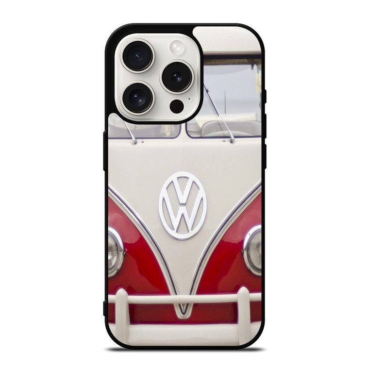 VW VOLKSWAGEN VAN BUMPER iPhone 15 Pro Case Cover
